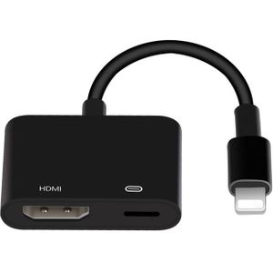 Onten 7565S 8 pin naar HDMI HDTV beamer video adapter kabel voor iPad (zwart)