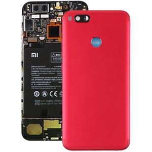 Achtercover met camera lens voor Xiaomi mi 5X/a1 (rood)