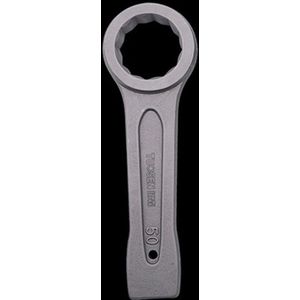 TUOSEN Single-end Straight Handle Gray Phosphating Percussion Wrench  Size:50mm