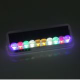 Auto Styling zonne-waarschuwing Flash LED anti-collision decoratieve Light (kleurrijke Light)