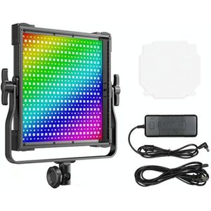 Pixel P45RGB LED-fotografiecamera buiten fotograferen Invullicht (een set + US-stekkeradapter)