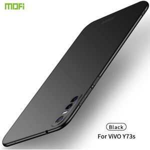 Voor de Vivo Y73s MOFI Frosted PC Ultra-thin Hard Case (Zwart)