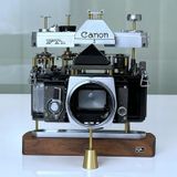 Niet-werkende nep dummy camera model kamer rekwisieten display foto studio camera model voor Canon (koffie)