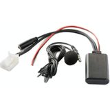 Auto Draadloze Audio Adapter Kabel Bluetooth Muziek AUX-ontvanger + MIC Telefoonfunctie voor MAZDA 5 8 CX9 CX7