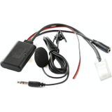 Auto Draadloze Audio Adapter Kabel Bluetooth Muziek AUX-ontvanger + MIC Telefoonfunctie voor MAZDA 5 8 CX9 CX7