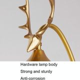 LED glazen wand slaapkamer nachtlampje woonkamer studeertrap wandlamp  krachtbron: 5W warm licht (6104 gouden waterkorrel licht)