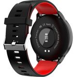 Z06 Fashion Smart Sports Watch  1 3 inch Full Touch Screen  5 wijzerplaten veranderen  IP67 Waterdicht  Ondersteuning Hartslag / Bloeddruk monitoring / Slaap monitoring / Sedentaire Herinnering (Zwart Rood)
