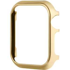 Voor Apple Watch Series 3&2&1 38mm Mirror Hollow Watch Beschermhoes(Goud)