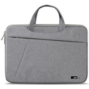 JRC MR30 laptoptas waterdichte schok absorberen notebook hand inkomend tas  grootte: 14 inch (lichtgrijs)