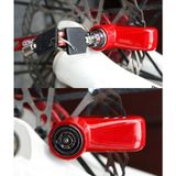 Anti-diefstal schijf rem Rotor veiligheidsslot voor fiets motor Scooter  willekeurige kleur levering