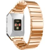Voor Fitbit Ionic Stainless Steel Horlogestrap(Rose Gold)