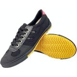 Volleybal schoenen pees zool canvas schoenen martial arts training sportschoenen  maat: 40/250 (zwart)