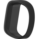 Siliconen sport polsband voor Garmin Vivofit JR  maat: Small (zwart)