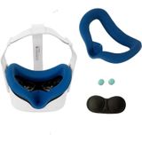 JD-391215 Geschikt voor Oculus Quest2 Generation VR Eye Mask Silicone Cover + Lens Cover Set