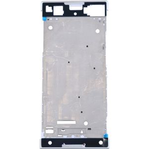 voor Sony Xperia XA1 Front behuizing LCD Frame Bezel Plate(White)