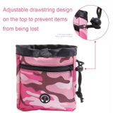Multifunctionele Pet Training Camouflage Snacks Bag Portable Dog Walking Belt Bag (Geel)