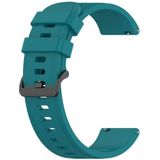 Voor Amazfit GTR Siliconen Smart Watch Vervanging Strap Polsbandje  Maat:22mm(Donkergroen)
