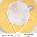 1015 Summer Children Sun Hat Outdoor Sun Protection Bucket Hat met sjaal