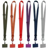 Mobiele telefoon Anti-verloren nekriem Lanyard Afneembare ophangketting