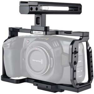 YELANGU C9 YLG0911A handvat video camera kooi stabilisator voor DJI BMPCC 4K (zwart)