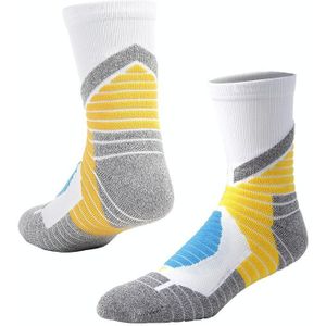 Volwassen elite basketbal sokken mannen dikke badstof sokken  maat: gratis grootte
