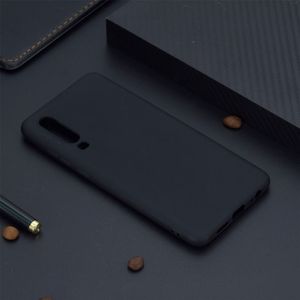 Candy Color TPU Case voor Huawei P30 (zwart)