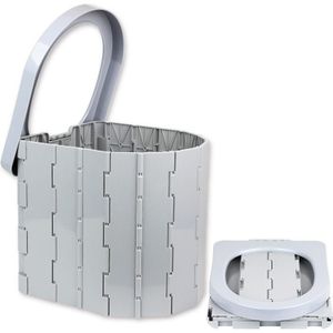 Auto toilet gentegreerd draagbaar vouwen toilet zelfrijdende tour outdoor camping toilet