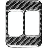 Auto Carbon Fiber Seat Heating Button Een decoratieve sticker voor SUBARU BRZ / TOYOTA 86 2017-2019  Links en rechtsaandrijving Universeel