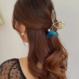 3 stks parel fishtail haarspeldjes elegante coiffure hoofdtooi