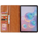 Voor Samsung Galaxy Tab S7 / T870 / T875 Knead Skin Texture Horizontale Flip Lederen case met Photo Frame & Holder & Card Slots & Wallet(Zwart)