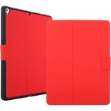 Voor iPad 10.2 / Air 2019 / Pro 10.5 Elektrisch geperste textuur Horizontale Flip Lederen Behuizing met Houder & Pen Slot(Rood)