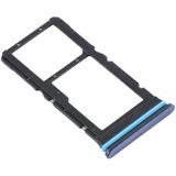 SIM-kaartlade + SIM-kaartlade / Micro SD-kaartlade voor Xiaomi Mi 10T Lite 5G (grijs)