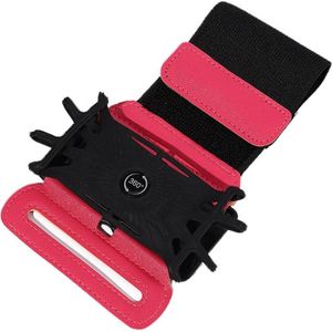 Draaibare sport mobiele telefoon tas buiten draagbare mobiele telefoon armband