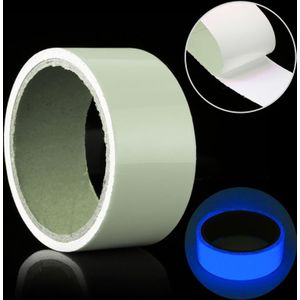 Lichtgevende tape groene gloed in donkere muur sticker lichtgevende Photoluminescente tape stage Home Decoratie  grootte: 5cm x 3m (blauw licht)
