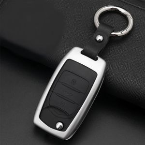 Een stijl auto Auto ronde Buckle sleutel Shell kleurrijke Ring zink legering auto keten Shell auto sleutel Shell hoes voor PAOJUN  willekeurige kleur levering