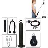 Zelfgemaakte fitnessapparatuur Home High Pull-Down Training Equipment Rally Triceps  Specificatie: 4.8cm Bell Plate Tray Set 2