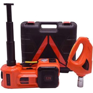 3 in 1 auto elektrische Jack luchtpomp elektrische moersleutel onderhouds hulpmiddelen set (rood)