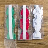 2 Packs Kerstpapier Creative Hollow Flower Decoration Sfeer Lay-out Supplies(Groen)