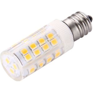 E12 5W 330LM mas lamp  51 LED SMD 2835  AC 220-240V(Warm White)