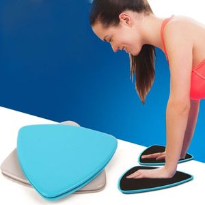 1 paar 17.8 cm fitness oefening core training abdominale training glij schijven glij schijf