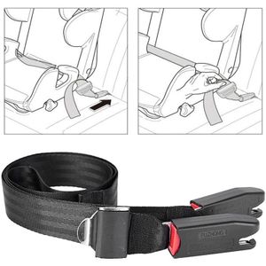 Car Kids Safety Seat Fixing Belt Kinderen ISOFIX Interface Soft Connection Belt