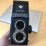 Double Reflex Camera Model Retro Camera Props Decoraties Handheld Camera Model (Zwart (origineel))