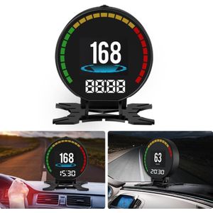 P15 OBD2 Auto HUD Head-up Display WaterTemperatuur / Voertuigsnelheid / Spanning