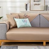 Veer patroon zomer ijs zijde antislip volledige dekking sofa cover  maat: 110x160cm