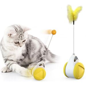Cat Balance Swing Car Toy om verveling Tumbler Grappige Cat Stick  te verlichten