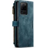 Voor Samsung Galaxy S20 Ultra 5G Caseme-C30 PU + TPU Multifunctionele Horizontale Flip Leren Case met Houder & Card Slot & Portemonnee & Rits Pocket