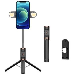Bluetooth-afstandsbediening Dual Fill Light Statief Selfie Stick