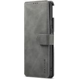 For Google Pixel 6 DG.MING Retro Oil Side Horizontal Flip Leather Case with Holder & Card Slots & Wallet(Grey)