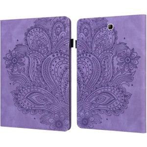 Voor Samsung Galaxy Tab A 9.7 T550 / T555 Peacock Relifpatroon lederen tablethoes