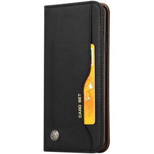 Knead huidtextuur horizontale Flip lederen case voor Galaxy S9 PLUS  met foto frame & houder & kaartsleuven & portemonnee (zwart)